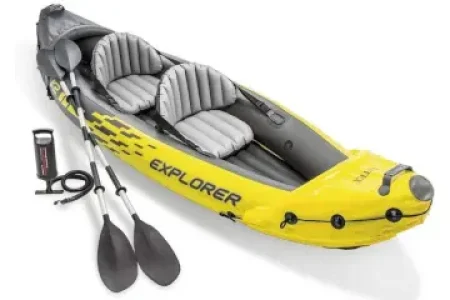 Kayak hinchable con 2 remos - Intex