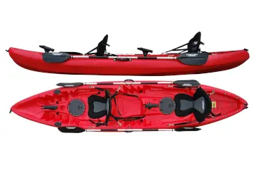 kayak rígido 2 más 1 - cambridge kayaks