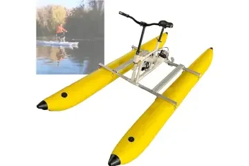 Puente flotante inflable