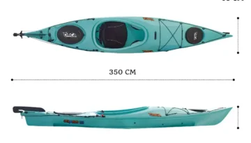 Medidas de un kayak: longitud, anchura y altura